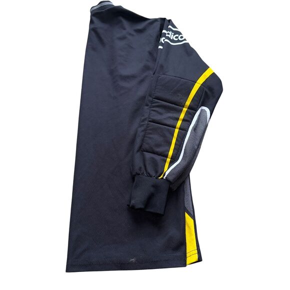 Sondico Goalkeeper Vintage Soccer Jersey Medium Padded Elbow Signed Autographed - Picture 12 of 14